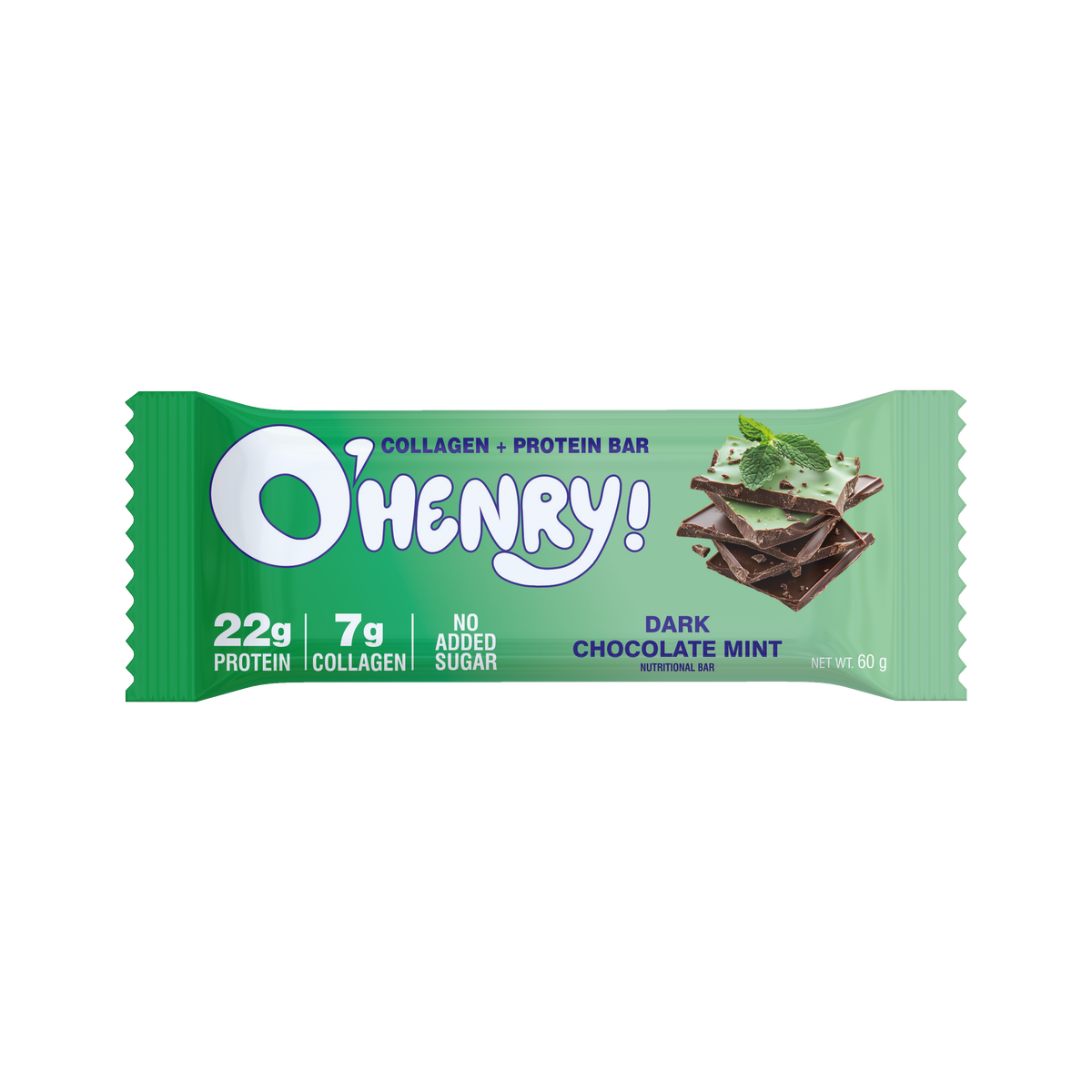 Collagen + Protein Bar - Dark Chocolate Mint