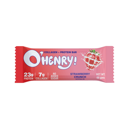Collagen + Protein Bar - Strawberry Crunch