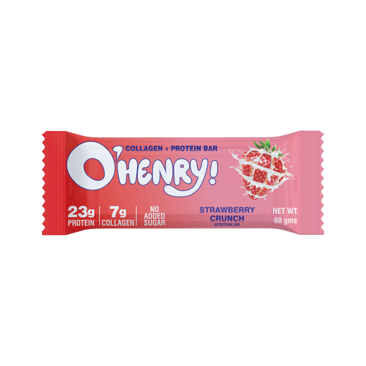 Collagen + Protein Bar - Strawberry Crunch