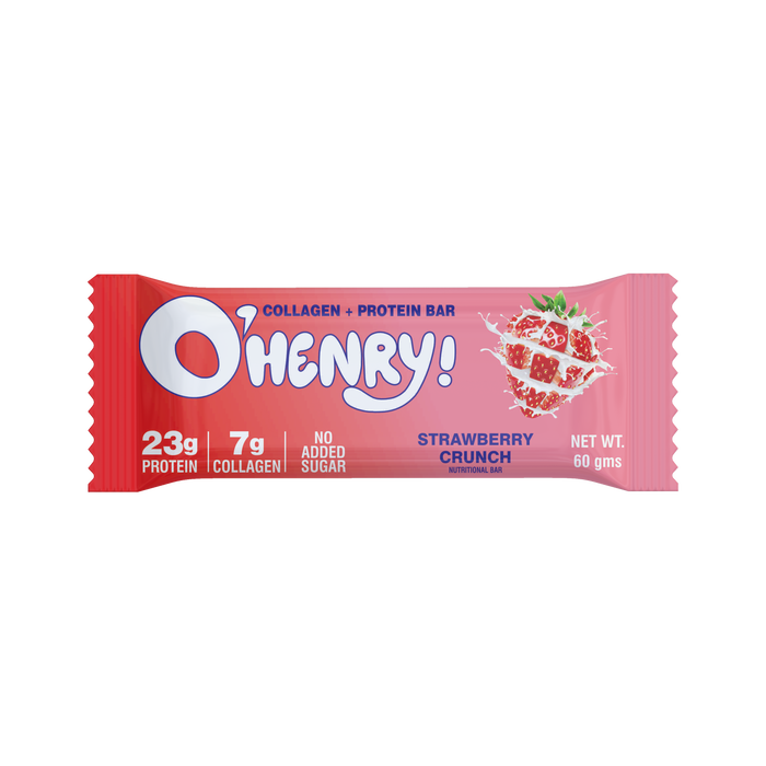 Collagen + Protein Bar - Strawberry Crunch