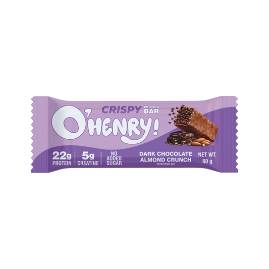 Crispy Protein Bar - Dark Chocolate Almond Crunch