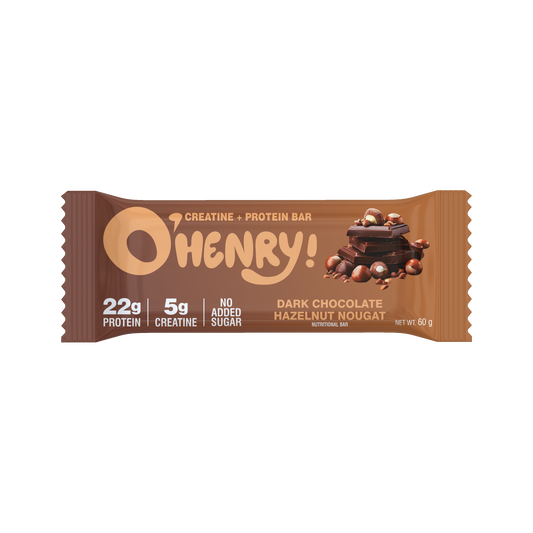 Creatine + Protein Bar - Dark Chocolate Hazelnut Nougat