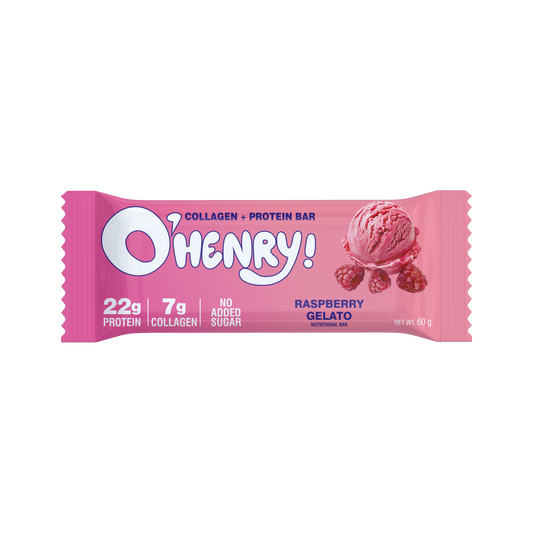 Collagen + Protein Bar - Raspberry Gelato