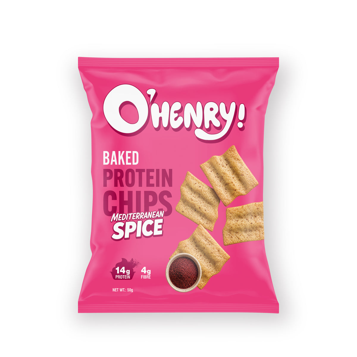 Baked Protein Chips - Mediterranean Spice