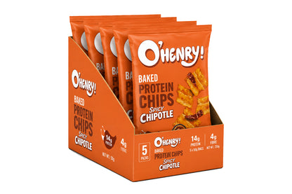 Baked Protein Chips Pack Of 5 - Spicy Chipotle