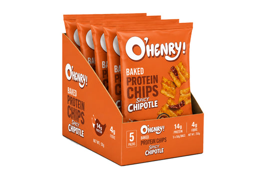 Baked Protein Chips Pack Of 5 - Spicy Chipotle